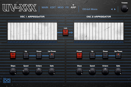 OB Legacy | UV-XXX Arp GUI