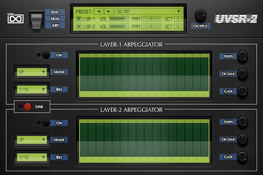 OB Legacy | UVSR-2 Arp GUI