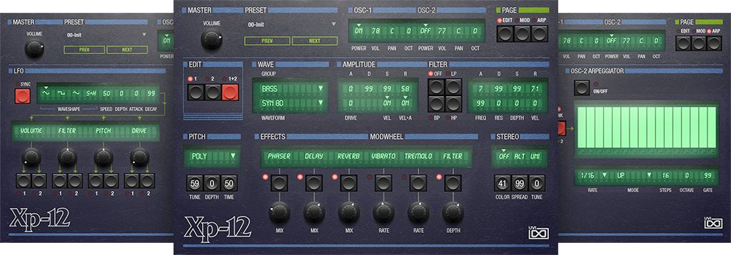 OB Legacy | XP-12 GUI