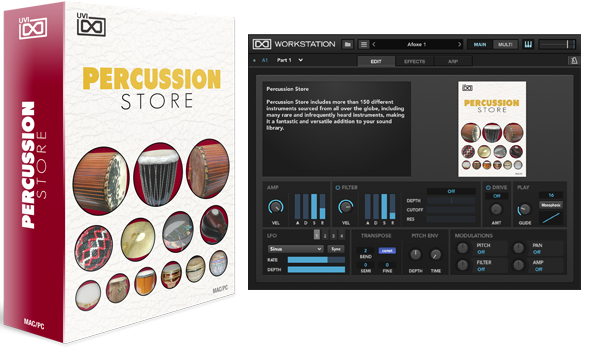 Uvi Percussion Store パーカッション音源集の決定版 Uvi Percussion Store パーカッション音源集の決定版