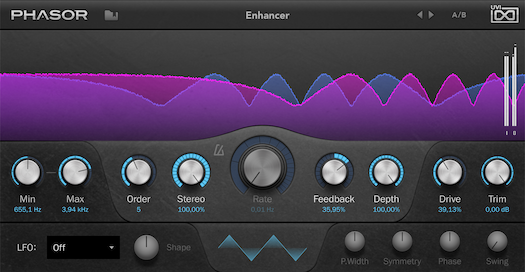 UVI Phasor | Main GUI