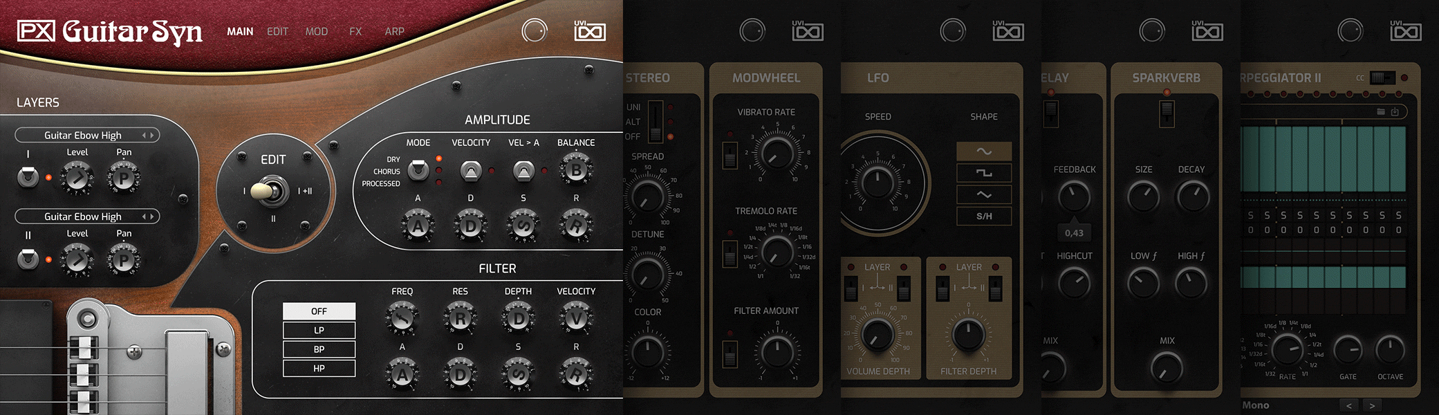 UVI PX Guitar Syn | GUIS