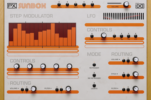 UVI PX SunBox | Modulator GUI