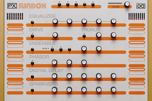 UVI PX SunBox | Effects GUI