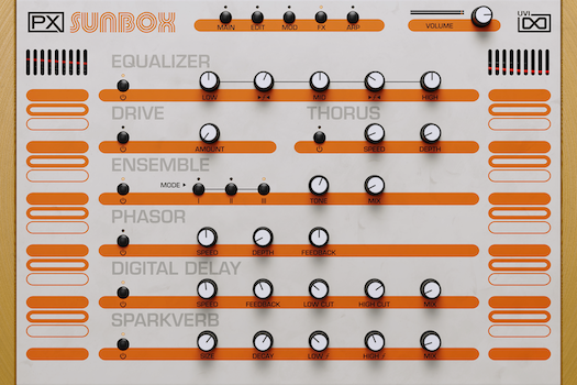 UVI PX SunBox | Effects GUI