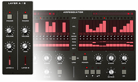 UVI PX Memories | GUI Arpeggiator 