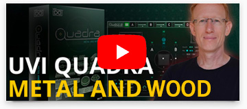 UVI Quadra - Metal and Wood | Multi-Instrument and Sequence UVI Quadra - Metal and Wood | Multi-Instrument and Sequence