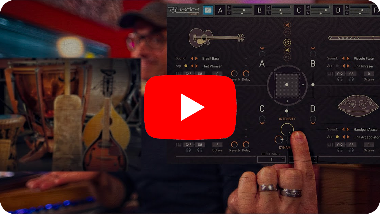 UVI Quadra Traveler | Jef Gibbons