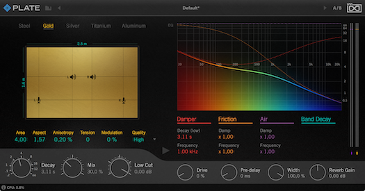 UVI The Effects Bundle | Plate GUI