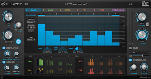 UVI The Effects Bundle | Relayer GUI