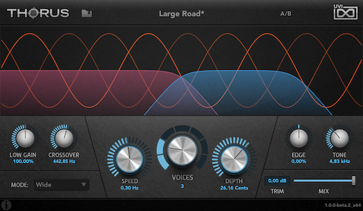 UVI The Effects Bundle | Thorus GUI
