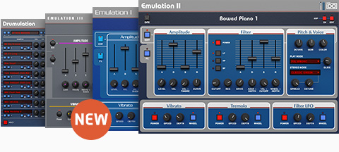 UVI Emulation II+ | GUI