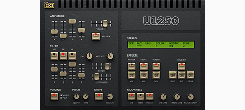 UVI U1250 | GUI