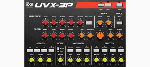 UVI UVX-3P | GUI