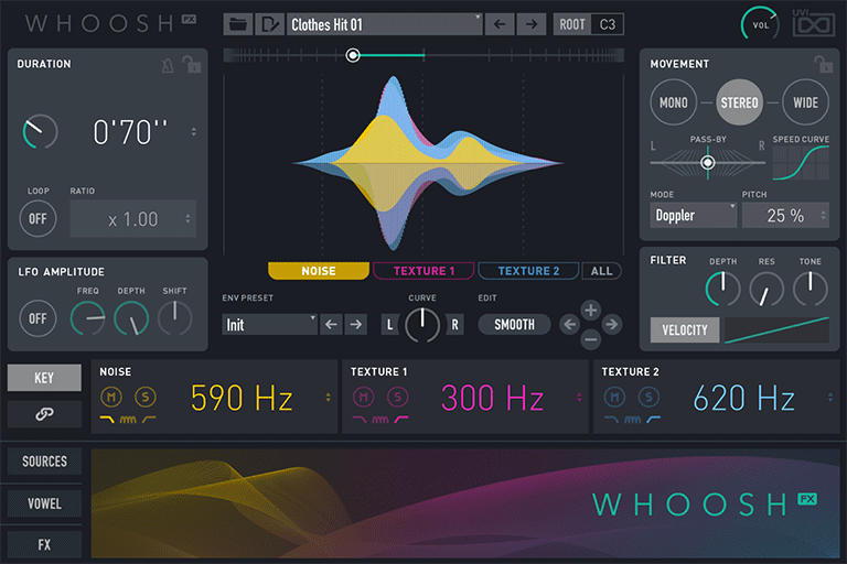 UVI Whoosh FX | Structure