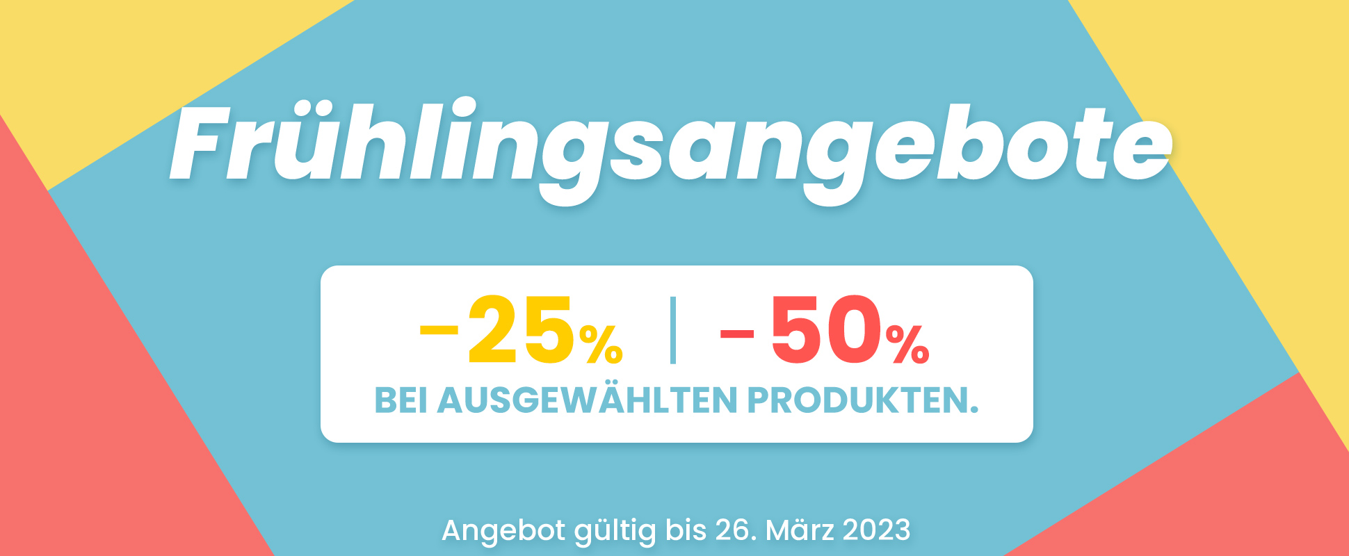 Spring Sale - Mars 2023