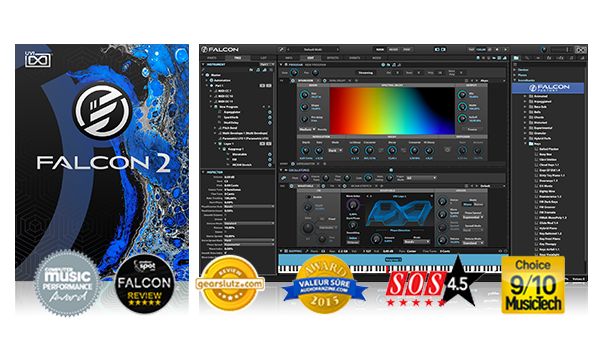 Uvi Falcon クリエーティブハイブリッドインストゥルメント Uvi Falcon クリエーティブハイブリッドインストゥルメント